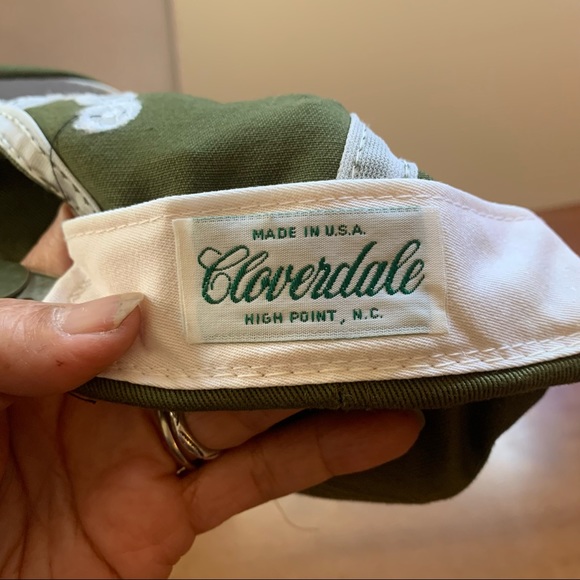 VTG Embroidered front logo adjustable snap back hat made in USA men/ womens hat. - Picture 6 of 6